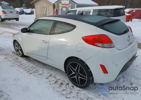2013 Hyundai Veloster Base W/Black из США, поврежденный, VIN KMHTC6AD2DU179368